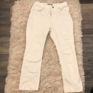 Everlane kick crop jeans
